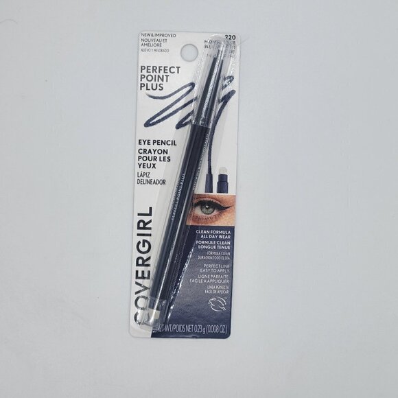 5/$25 NWT CoverGirl Perfect Point Plus Eye Pencil, 220 Midnight Blue ** - Picture 1 of 2